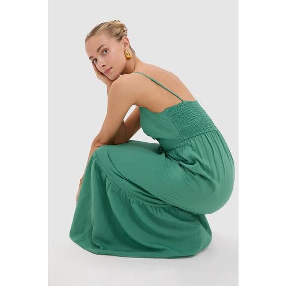 Z SUPPLY Botanical Green Winslet Maxi Dress Size S NWT Retail $89 Tuckernuck - Picture 6 of 7